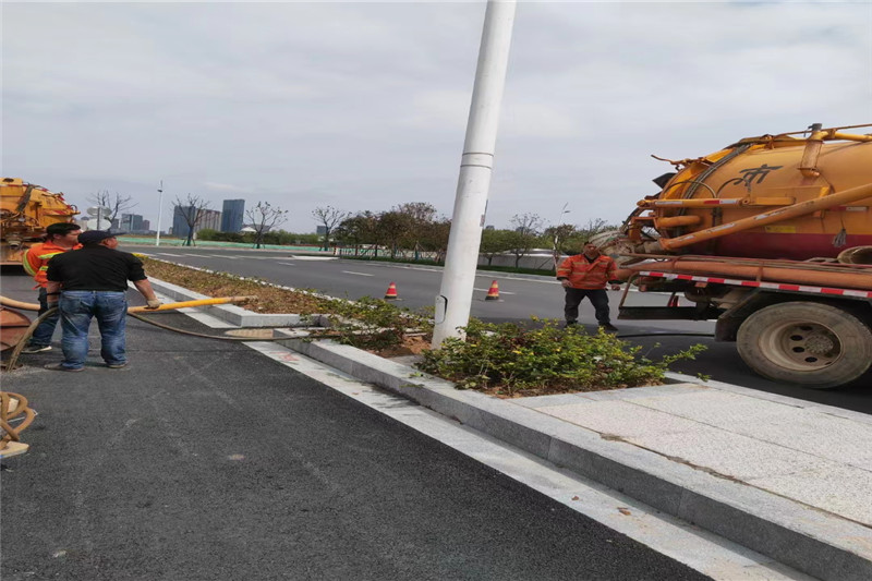 大茂镇雨水管道清淤-污水管道清洗